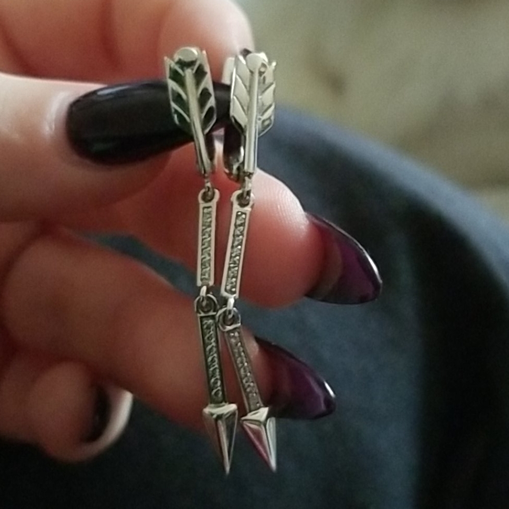 Sterling silver earrings